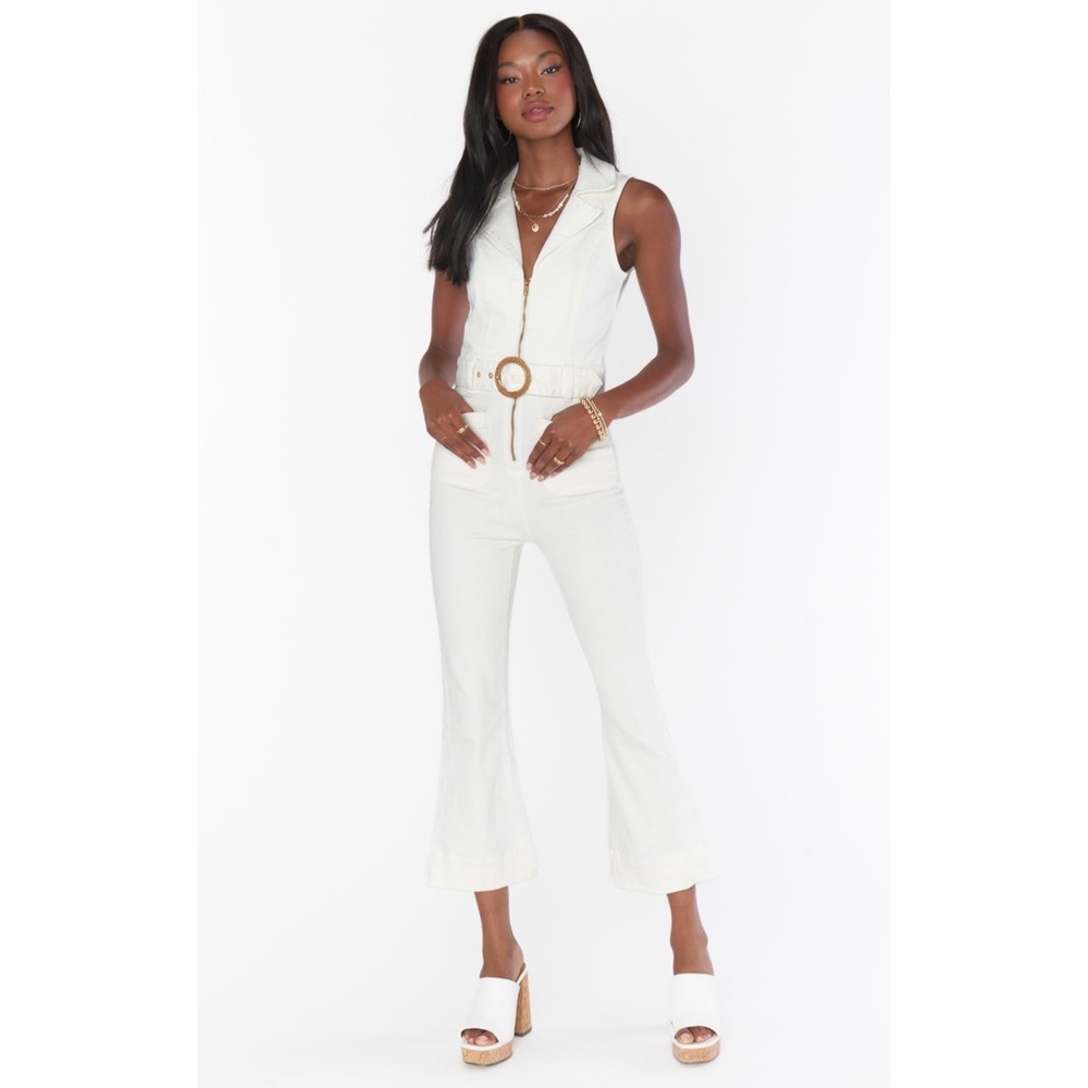 NWT show me your mumu Jacksonville Cropped Jumpsuit - Picture 9 of 11